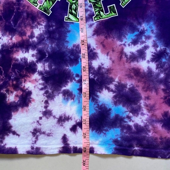 Med 2022 CYPRESS HILL "Phuncky Sh t" Purple Blue Red Tie-Dye Concert Tee - Picture 2 of 8